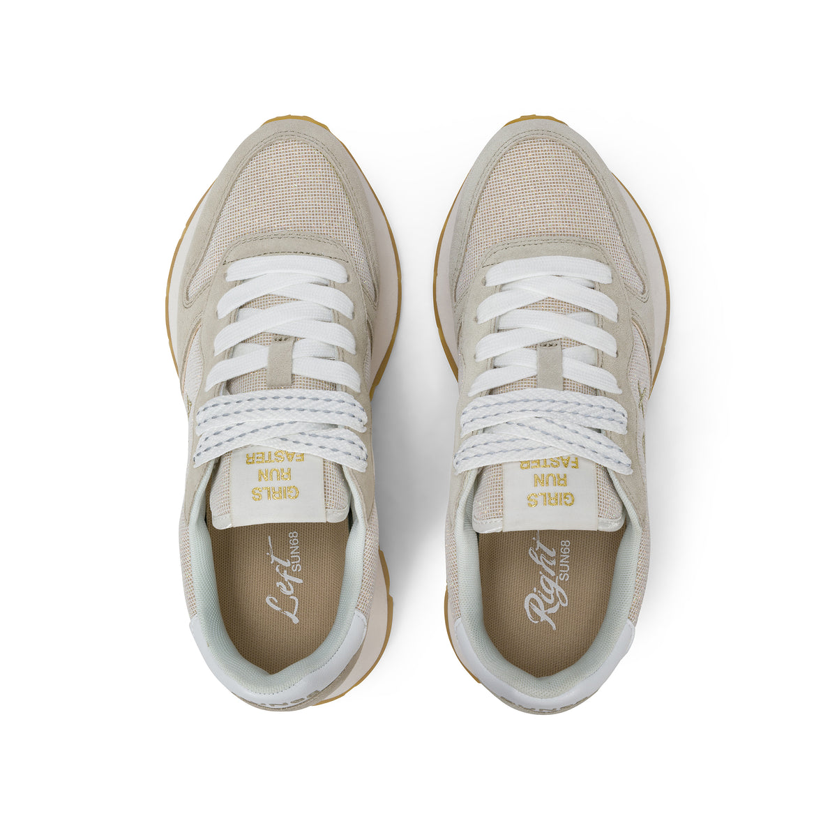 Sneakers Donna Ally Glitter Textile Oro
