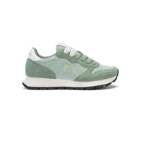 Sneakers Donna Ally Glitter Textile Verde Salvia