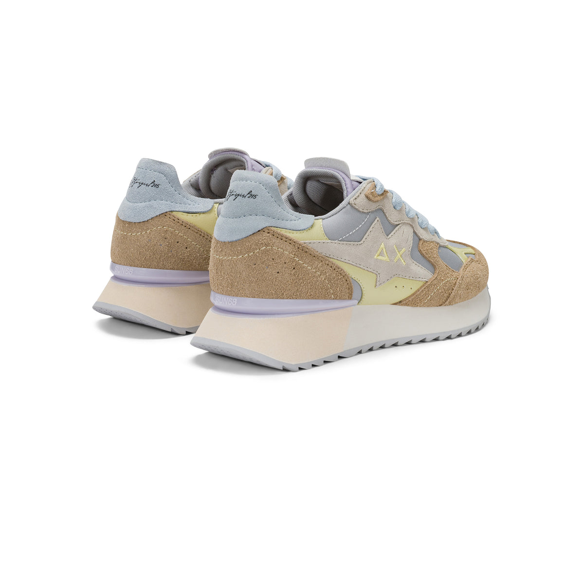 Sneakers Donna Stargirl Multicolor Option Grigio Chiaro