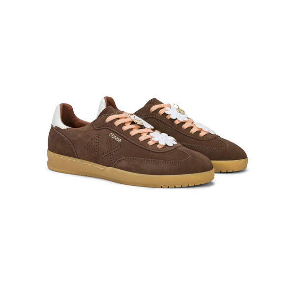 Sneakers Donna California Sun Suede Marrone