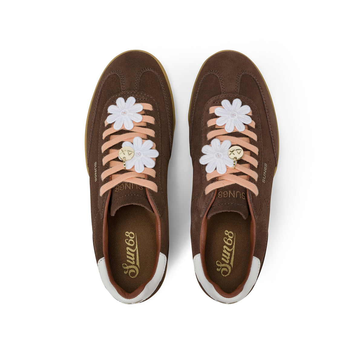 Sneakers Donna California Sun Suede Marrone