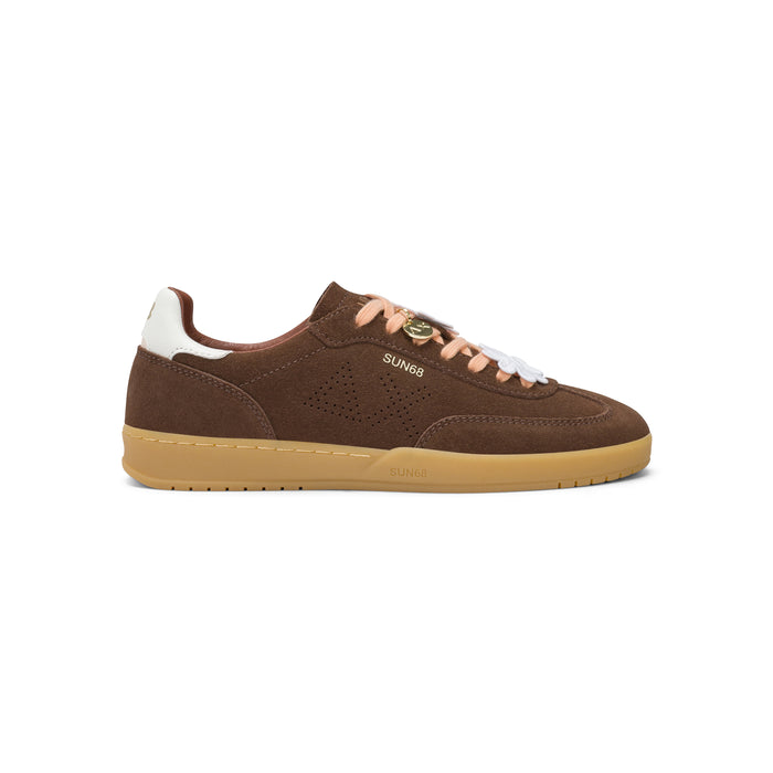 Sneakers Donna California Sun Suede Marrone