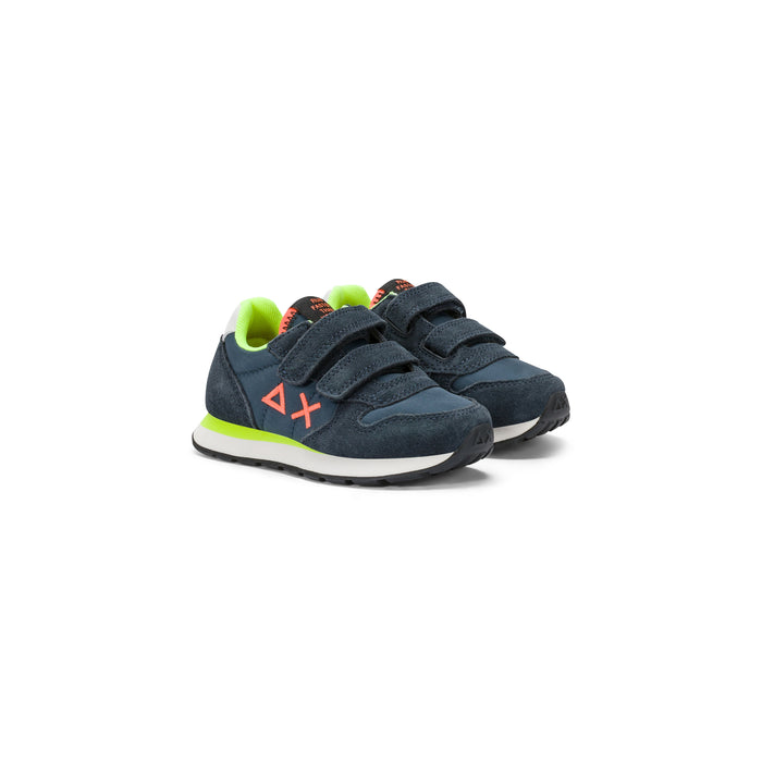 Sneakers Bambino Tom Fluo Navy Blue