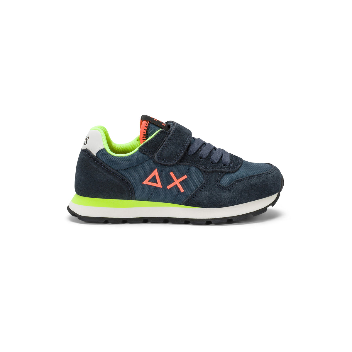 Sneakers Bambino Tom Fluo Navy Blue