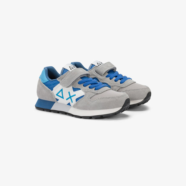 Sneakers Bambino Jaki Bicolor Grigio Chiaro Royal