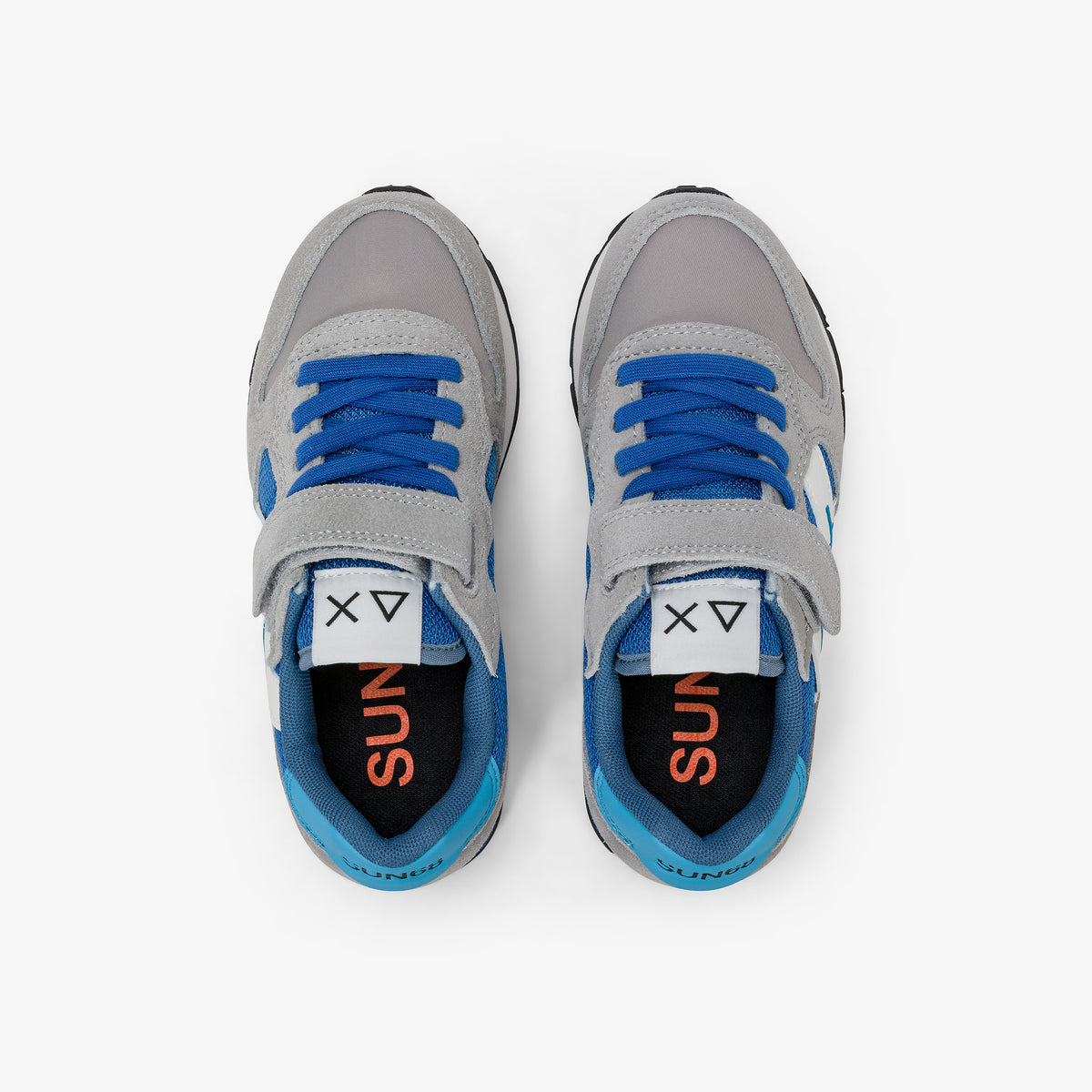 Sneakers Bambino Jaki Bicolor Grigio Chiaro Royal