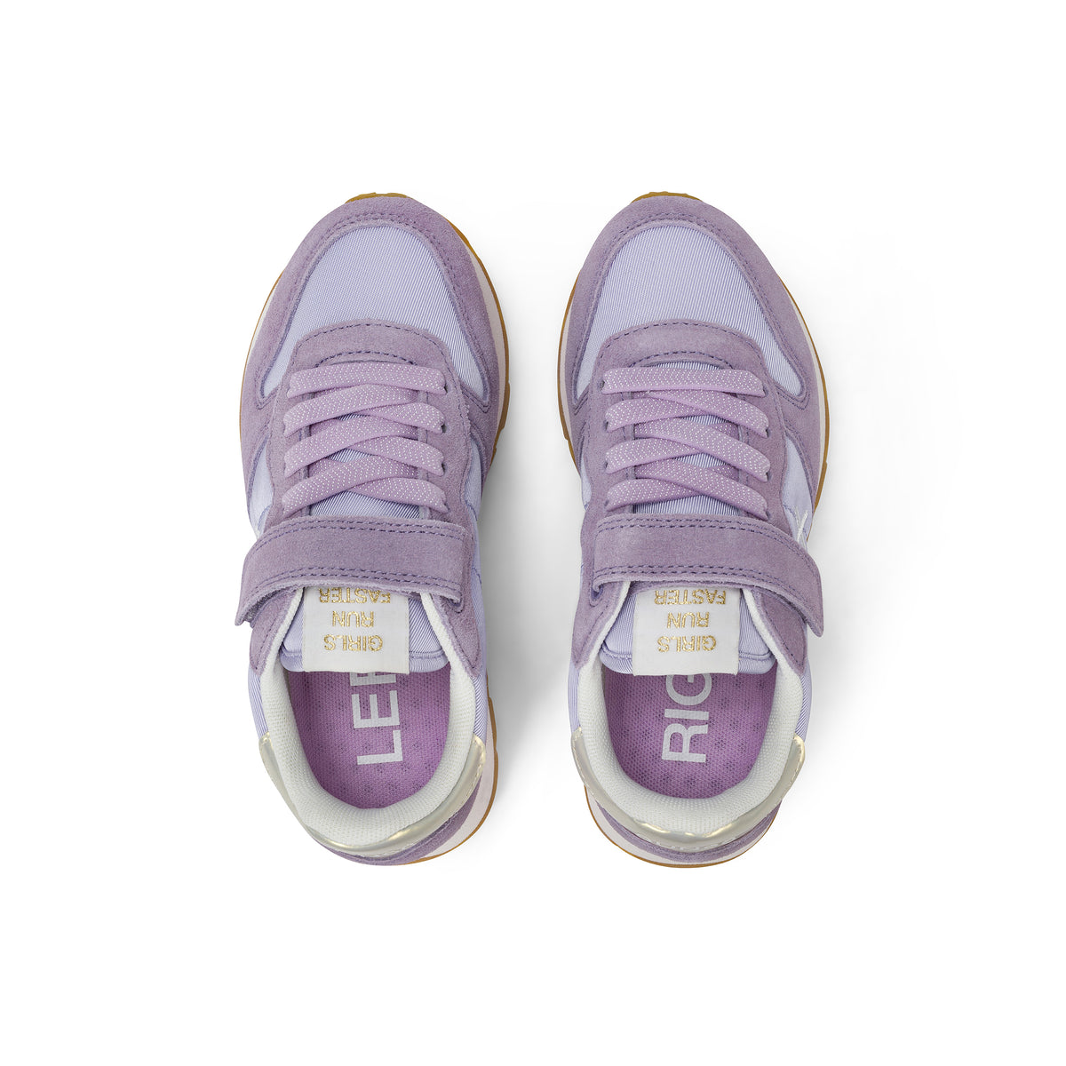 Sneakers Bambina Ally Gold Silver Lilla