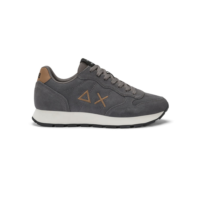 Sneaker Tom Suede Grigio Scuro