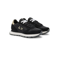 Sneaker Ally Gold Silver Nero
