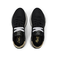 Sneaker Ally Gold Silver Nero