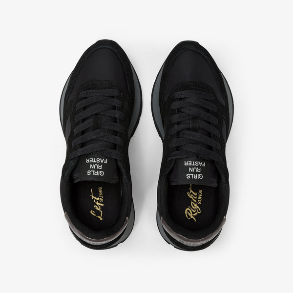 Sneaker Ally Gold Silver Nero Grigio Medio