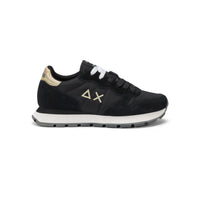 Sneaker Ally Gold Silver Nero