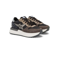 Sneaker Big Stargirl Mix Material Nero