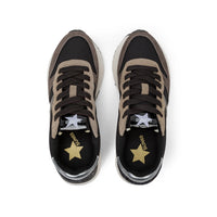 Sneaker Big Stargirl Mix Material Nero