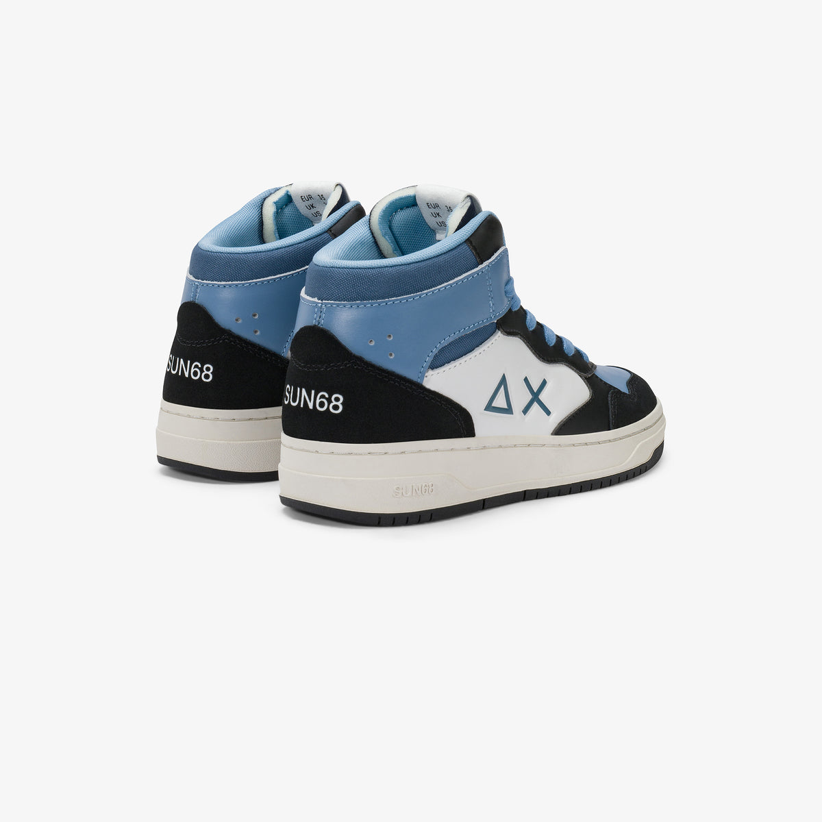 Sneaker Boy S Big Basket Evo Mid Teen Nero
