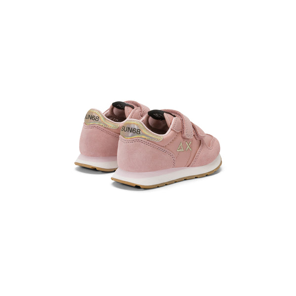 Sneaker Girl S Ally Gold Silver Baby Rosa