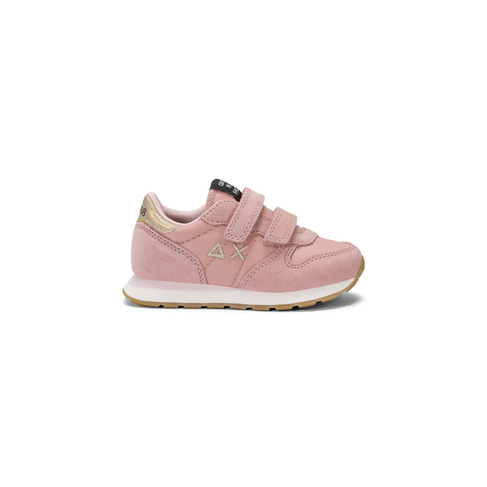 Sneaker Girl S Ally Gold Silver Baby Rosa