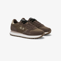 Sneaker Ally Silver Gold Marrone