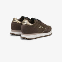 Sneaker Ally Silver Gold Marrone