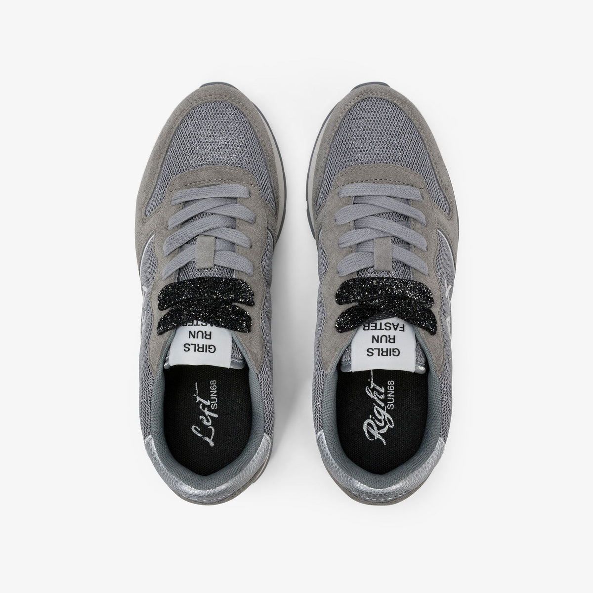 Sneaker Ally Glitter Grigio