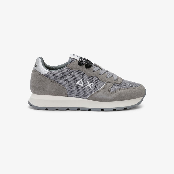 Sneaker Ally Glitter Grigio