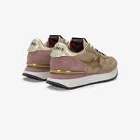Sneaker Stargirl Strass Logo Beige