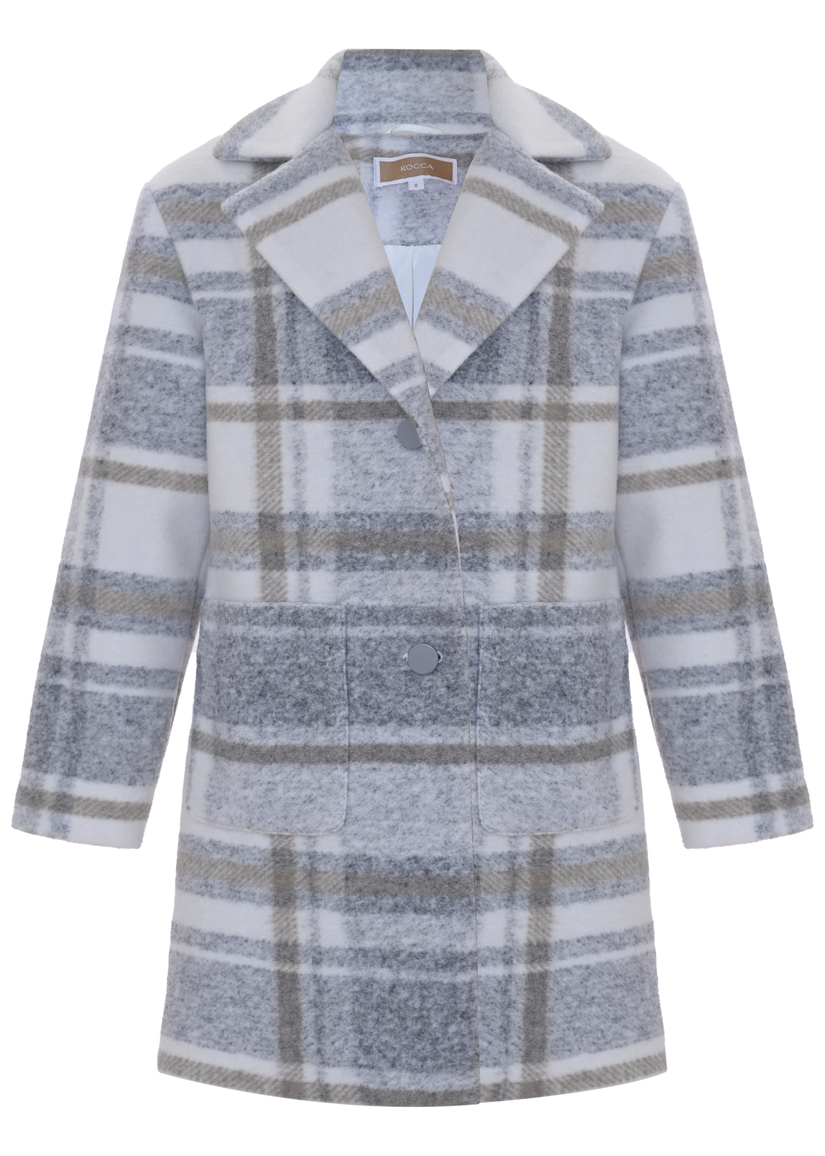 Cappotto Fant Latte Grigio