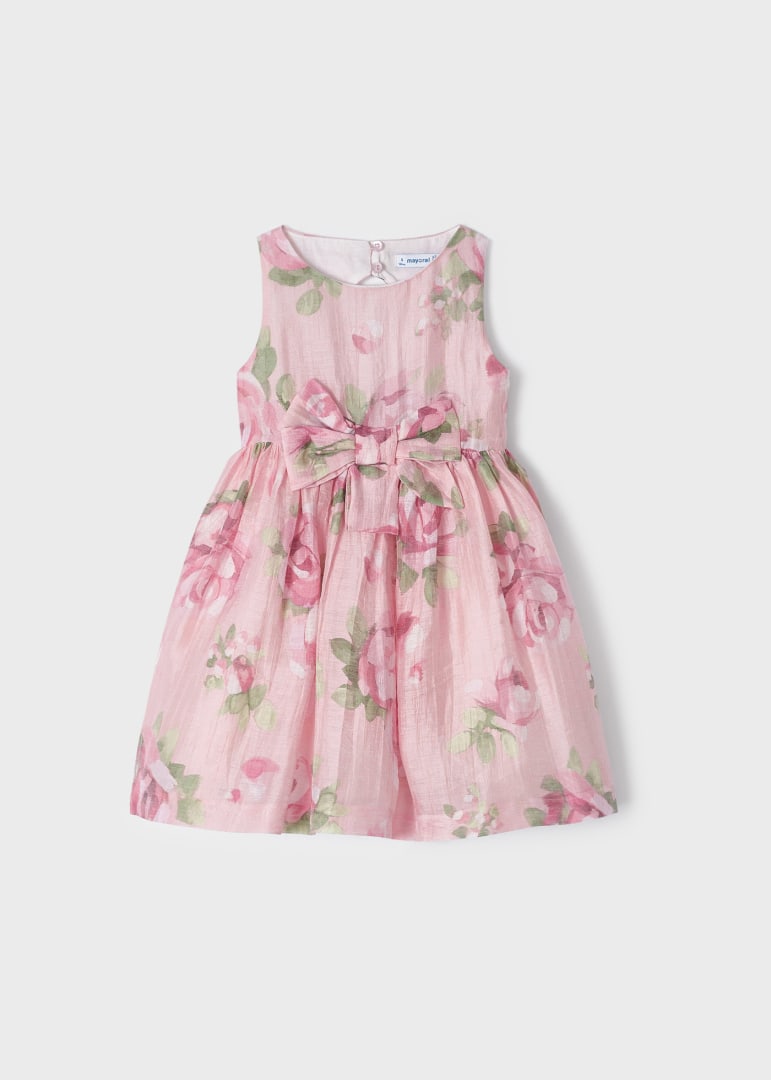 Vestito Rosa Con fiori