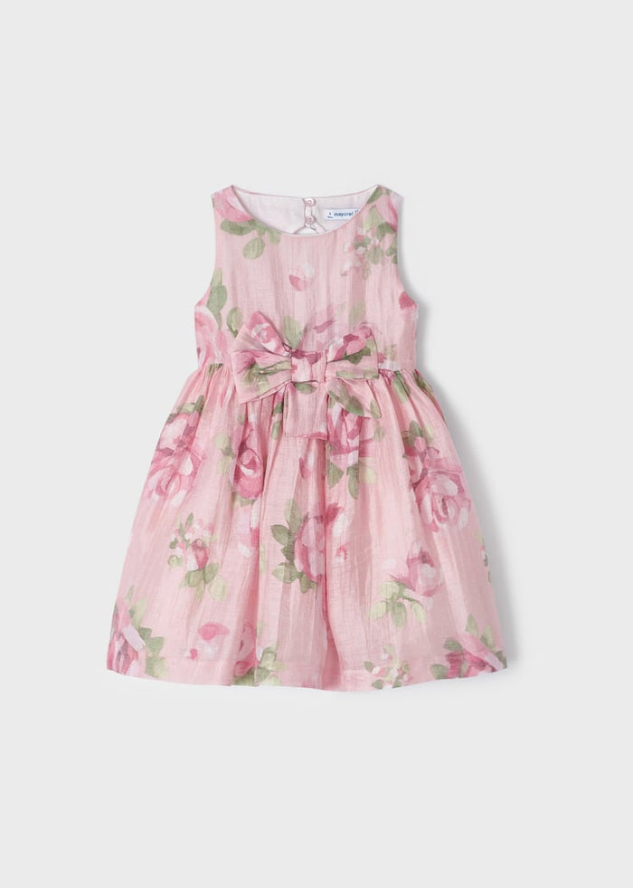 Vestito Rosa Con fiori