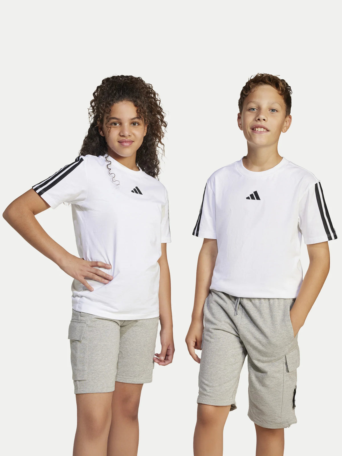 T-Shirt White Black