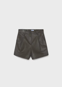 Bermuda Ecopelle Cioccolato