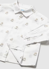 Camicia Manica Lunga Cani Fant