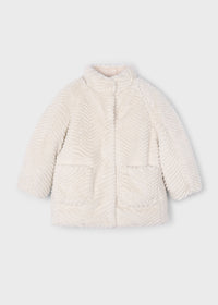 Cappotto Pelliccia Sabbia