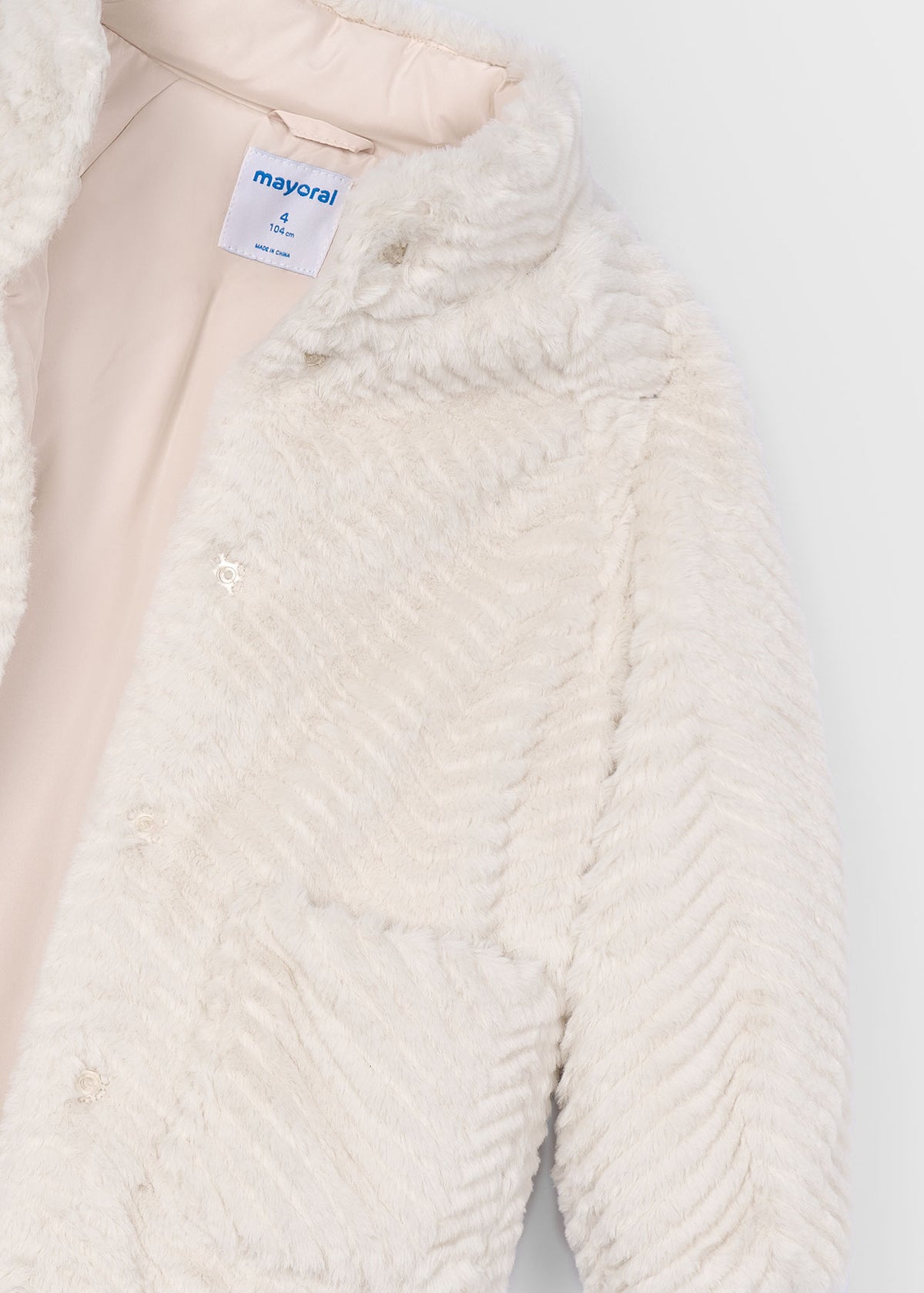 Cappotto Pelliccia Sabbia
