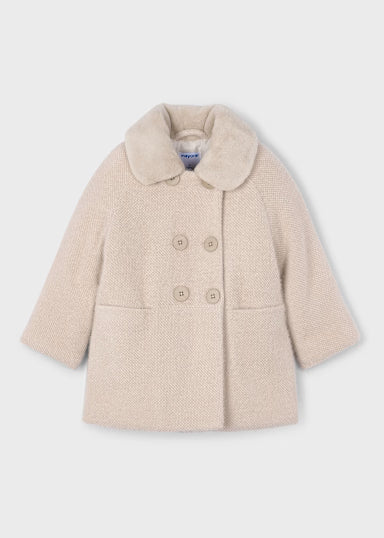 Cappotto Pelo Sabbia Mez