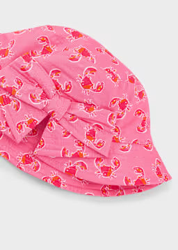 Cappello Stampato Geranio