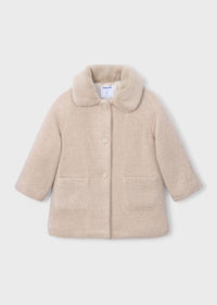 Cappotto Pelo Ecru