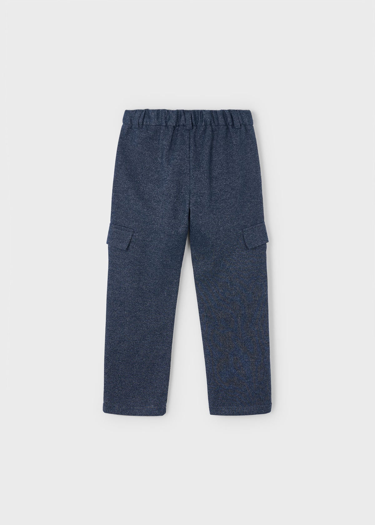 Pantalone Cargo Formale Marino Mix