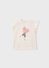 Set 3 Pezzi T-Shirt E Doppia Variante Leggings Azzurra