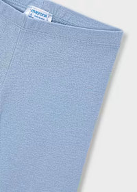 Set 3 Pezzi T-Shirt E Doppia Variante Leggings Azzurra