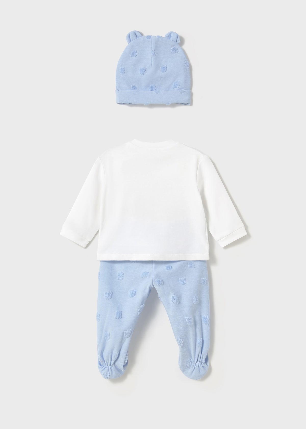 Completo Ghettina E Cappello Cielo