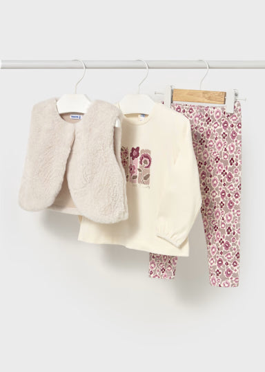 Comp Leggings 3 Pezzi Quarzo