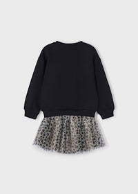 Completo Gonna Tul Fantasia Nero