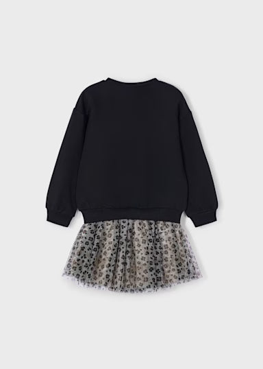 Completo Gonna Tul Fantasia Nero