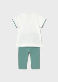 Completo Con Leggings Smeraldo