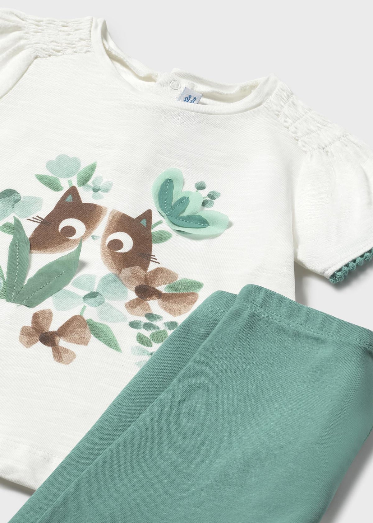 Completo Con Leggings Smeraldo