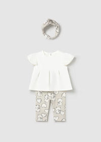 Completo Neonata Beige