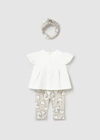 Completo Neonata Beige
