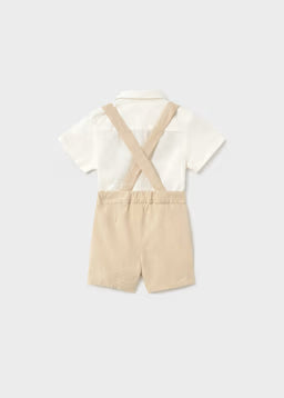 Compl Bermuda 3 Pezzi Lino Avena