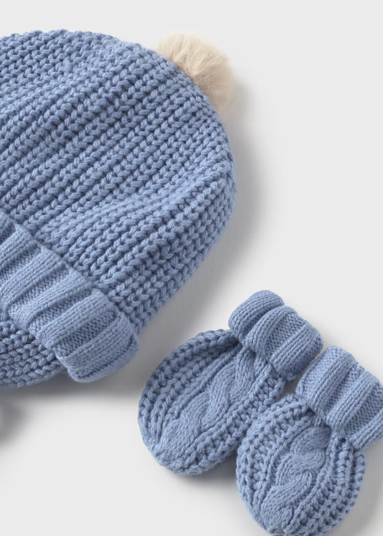 Completo Cappello Guanti Trico Nube